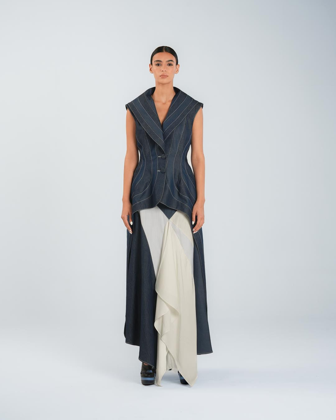 #3 Modern Denim Blazer