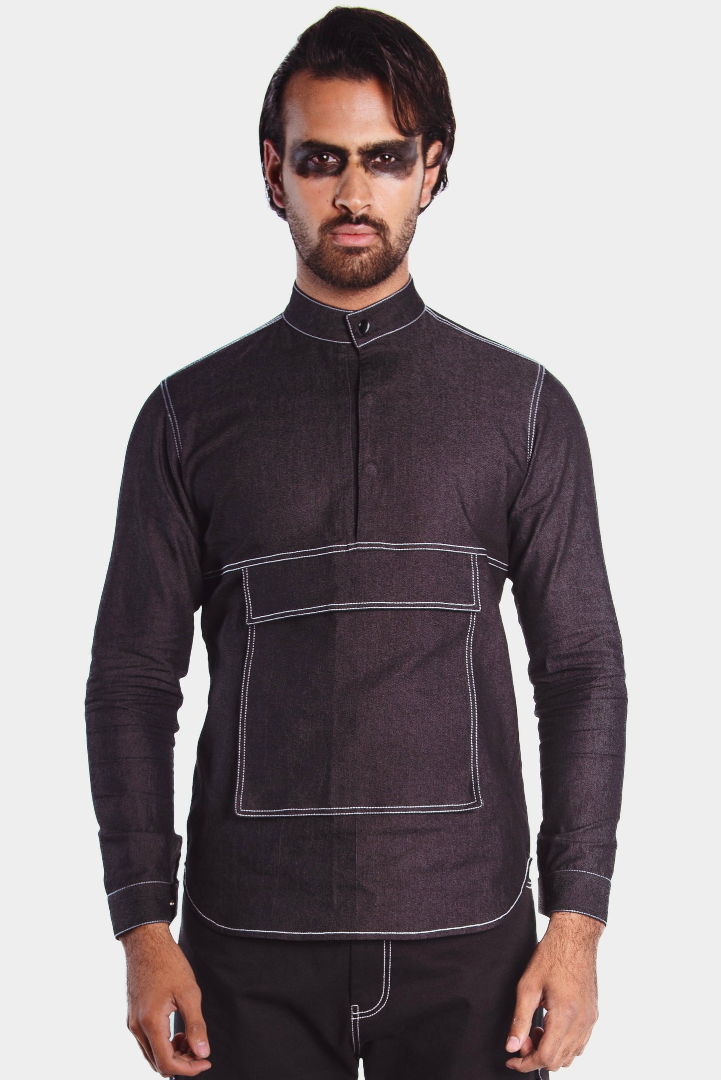 Wahat Bahariya Menswear Denim Shirt