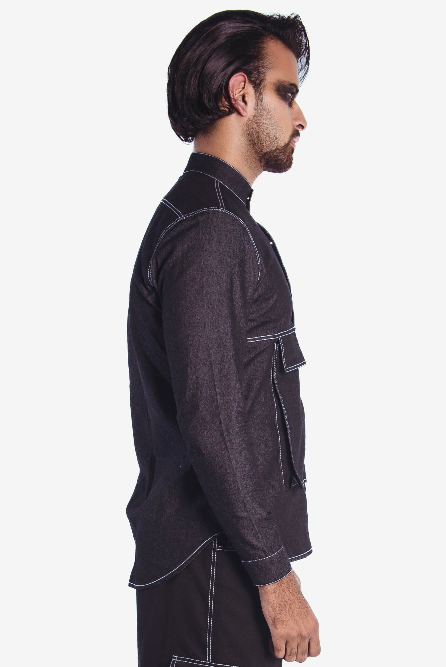 Wahat Bahariya Menswear Denim Shirt