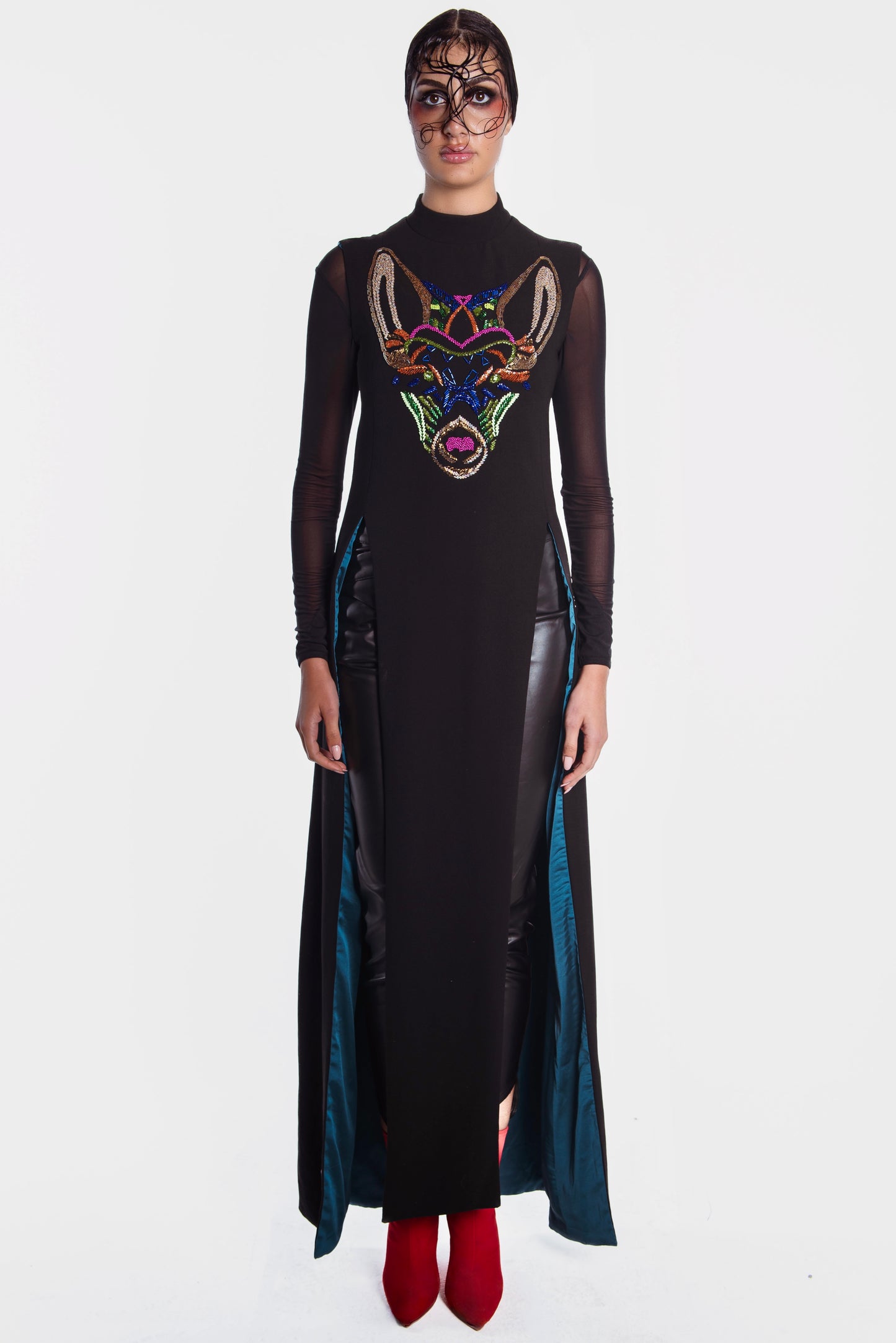 Wahat Bahariya Beaded Dress