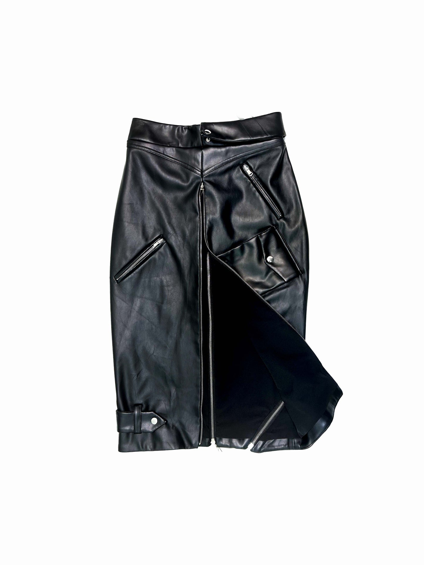 Siwa Leather Skirt