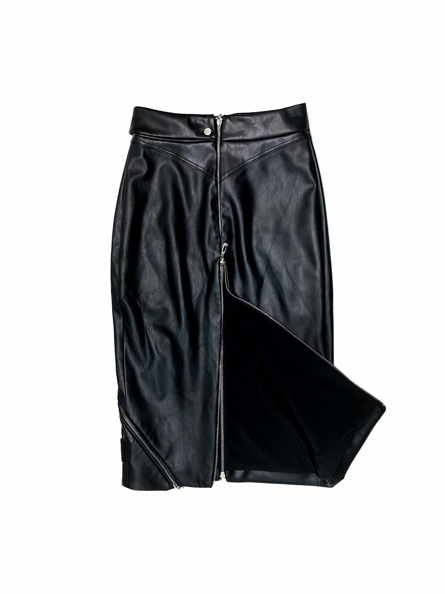 Siwa Leather Skirt