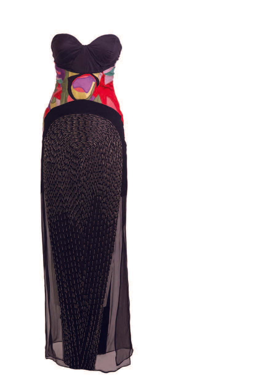 PEACOCK GOWN