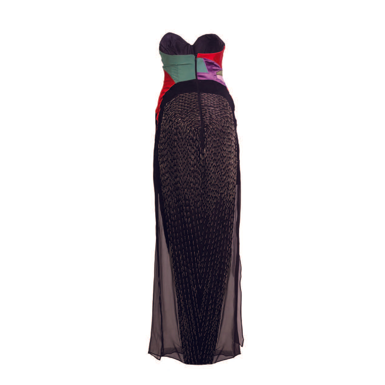 PEACOCK GOWN