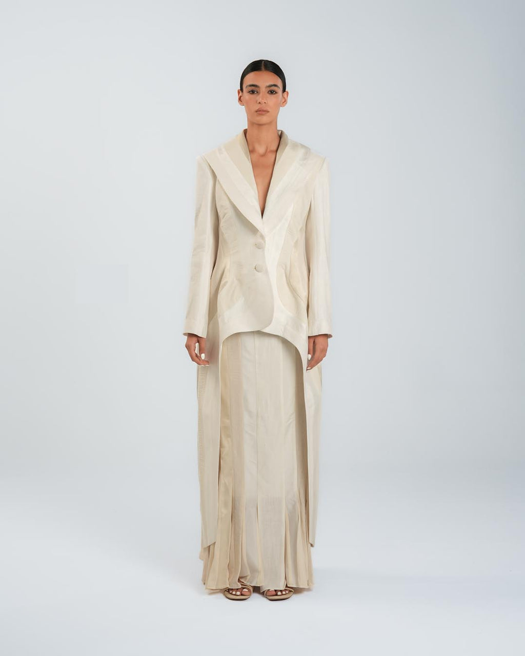 PANELLED SKIRT