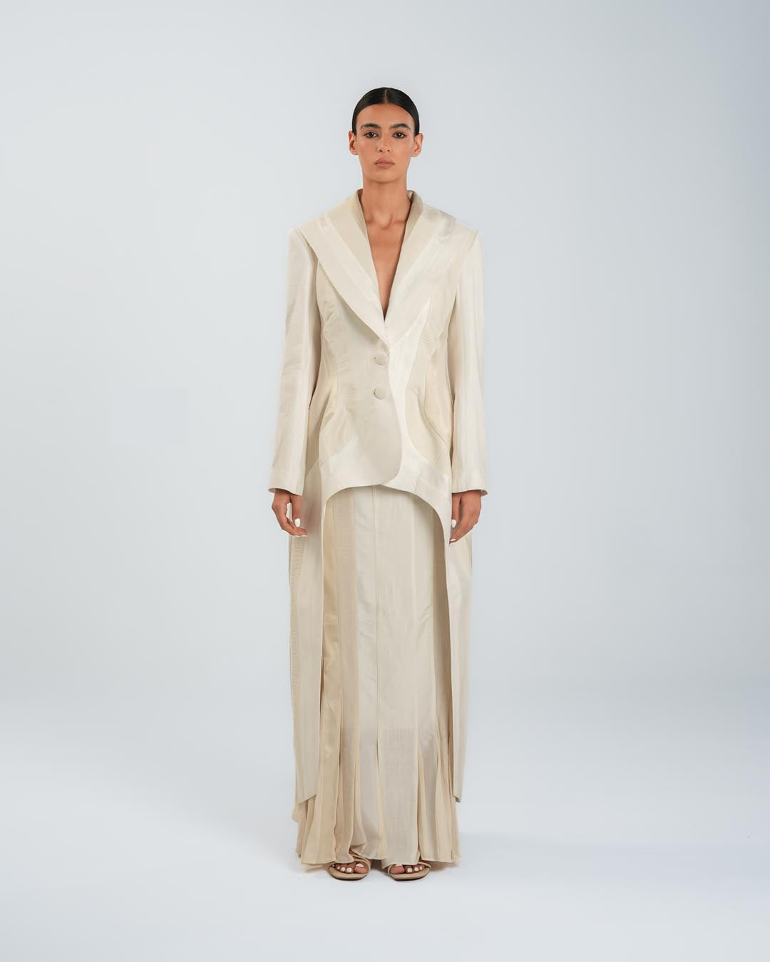 PANELLED SKIRT