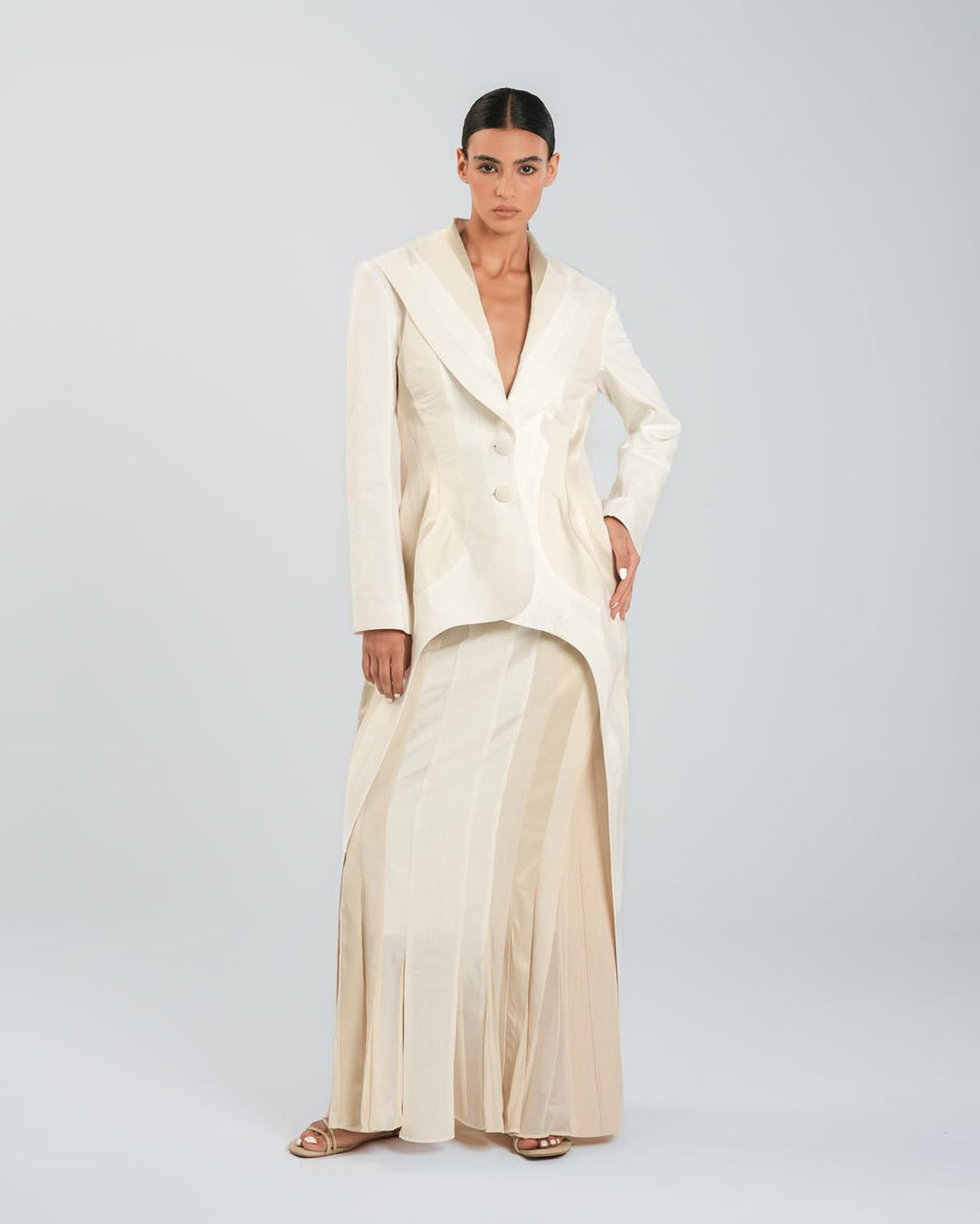 PANELLED SKIRT