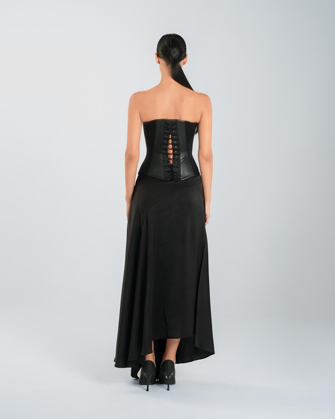 #6 Draped Silk Skirt
