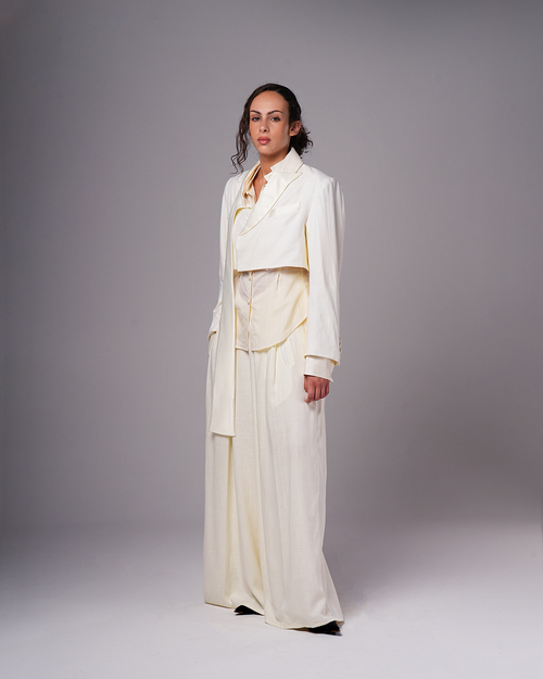 #12 Tuxedo Pleated Pants