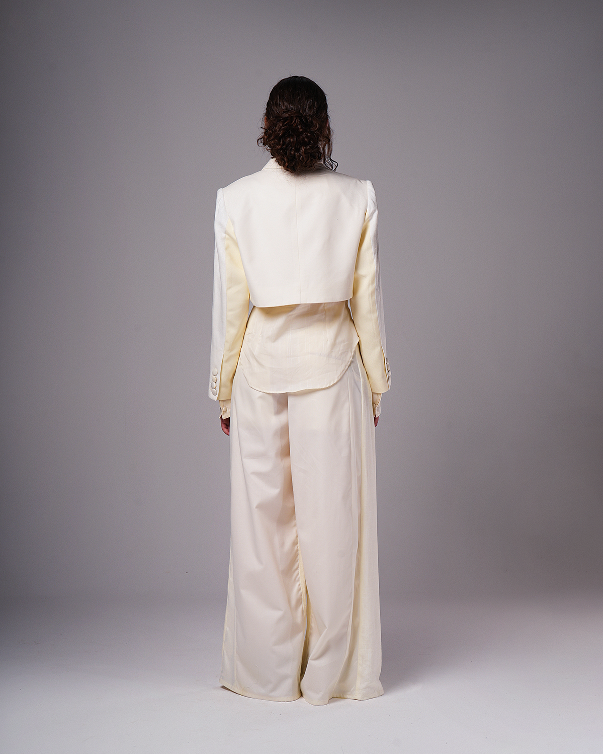 #12 Asymmetrical Cropped Blazer