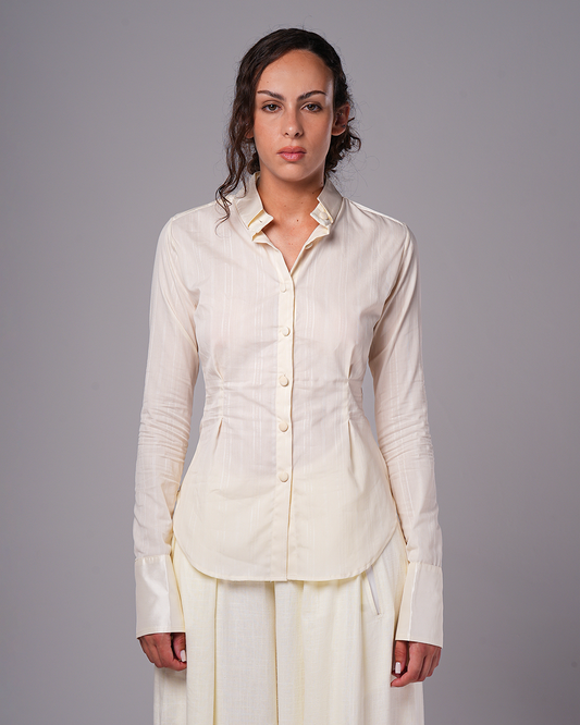 #12 Fitted Double Collar Shirt