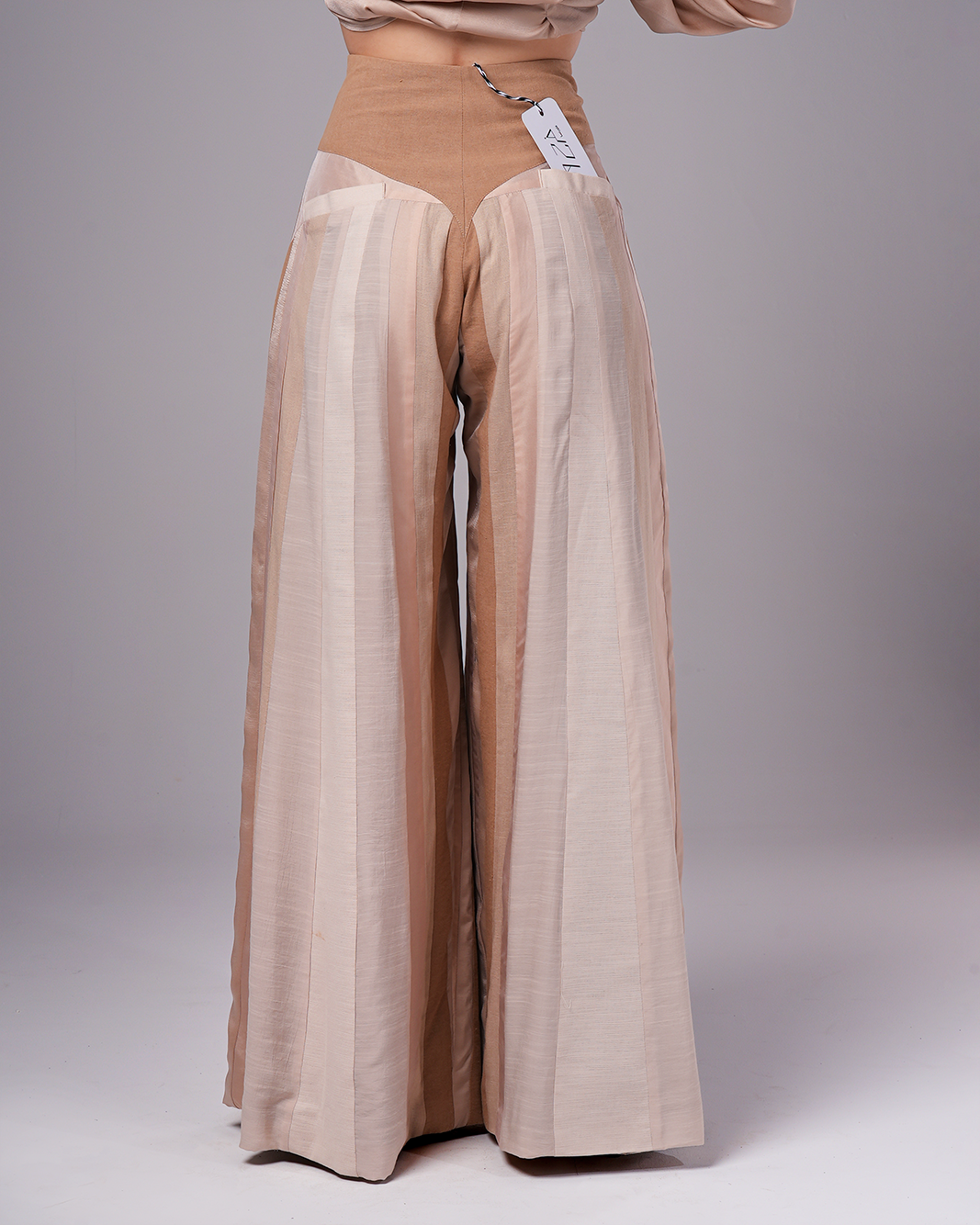 #11 Nude Panelled Pants