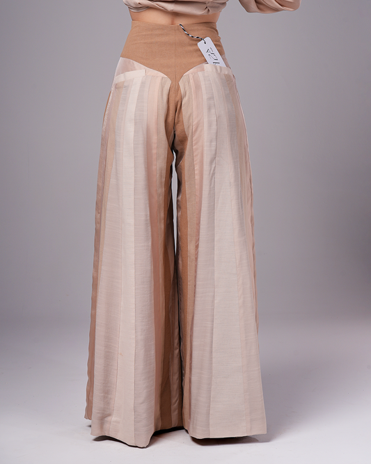 #11 Nude Panelled Pants
