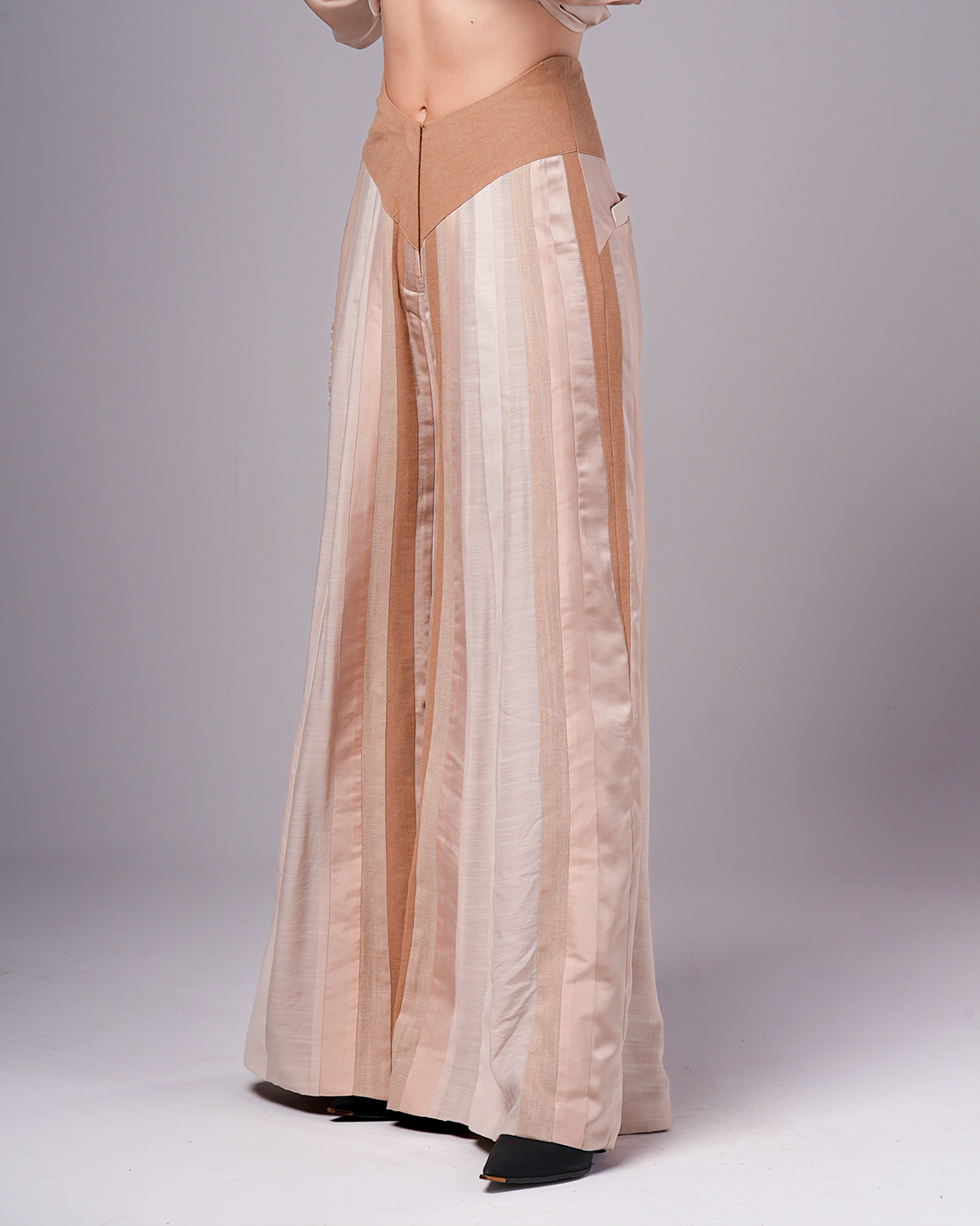 #11 Nude Panelled Pants
