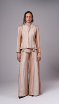 #11 Panelled Nude Blazer