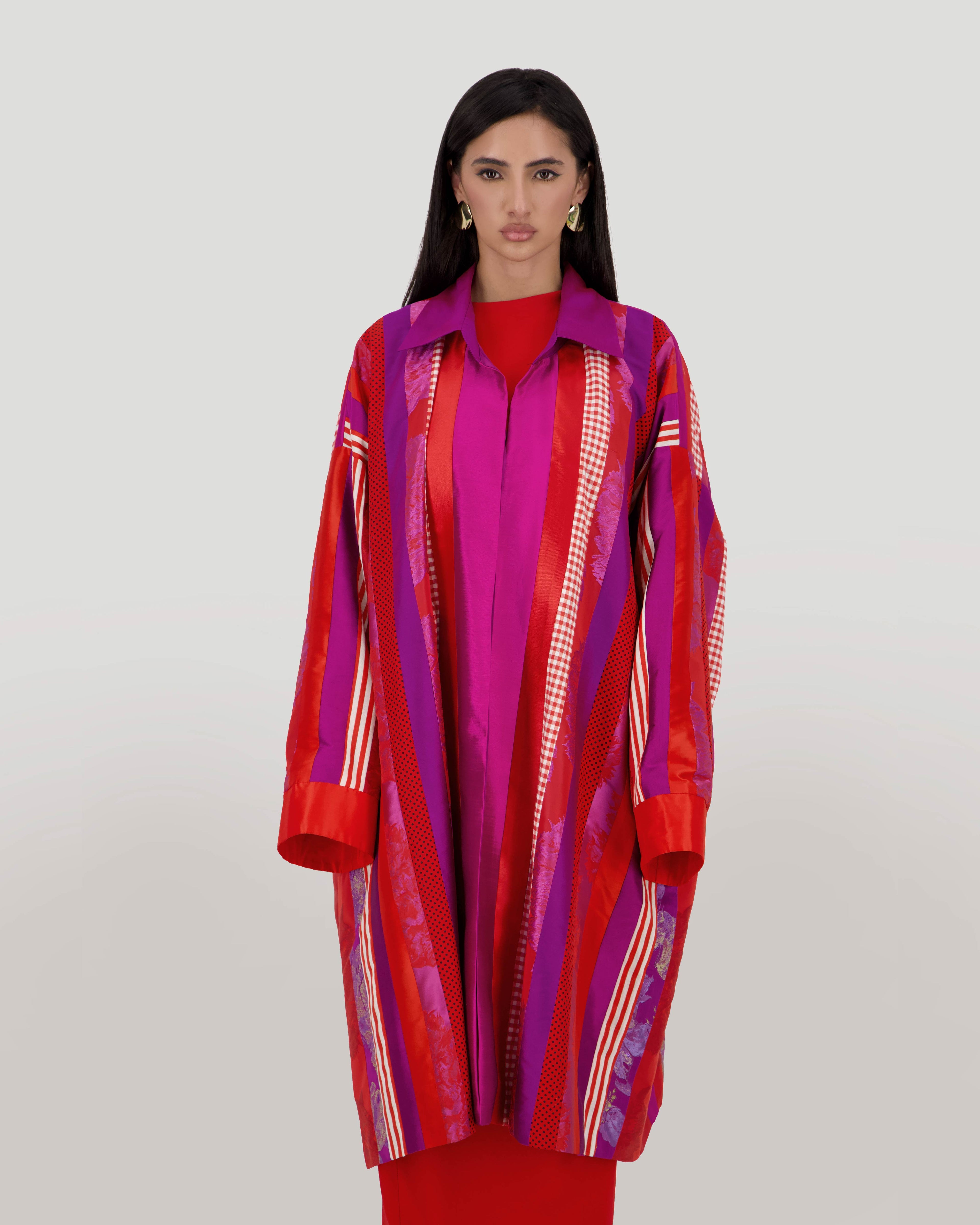Hanuma Red Kimono