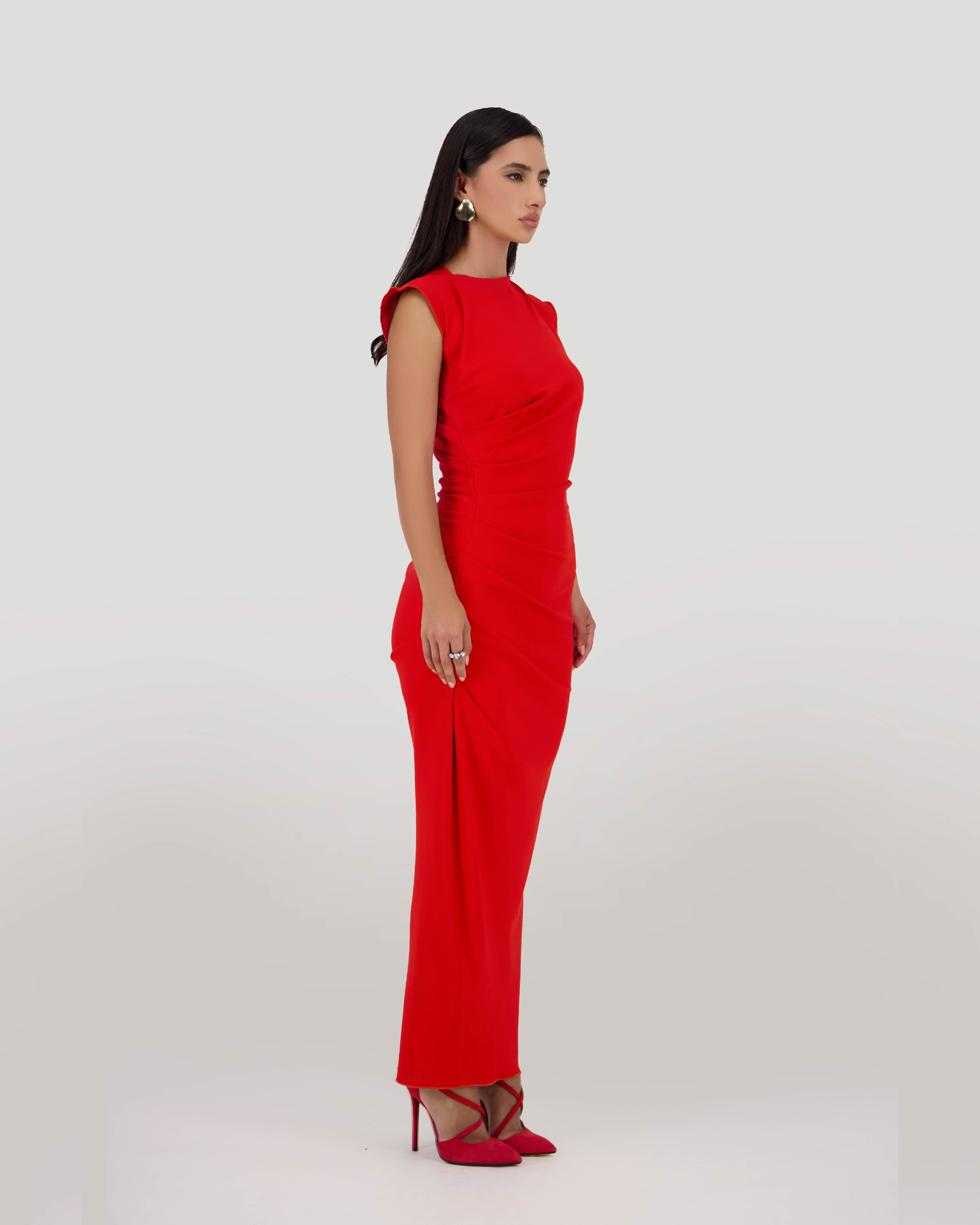 Hanuma Red Dress