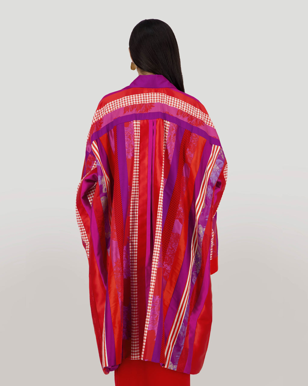 Hanuma Red Kimono