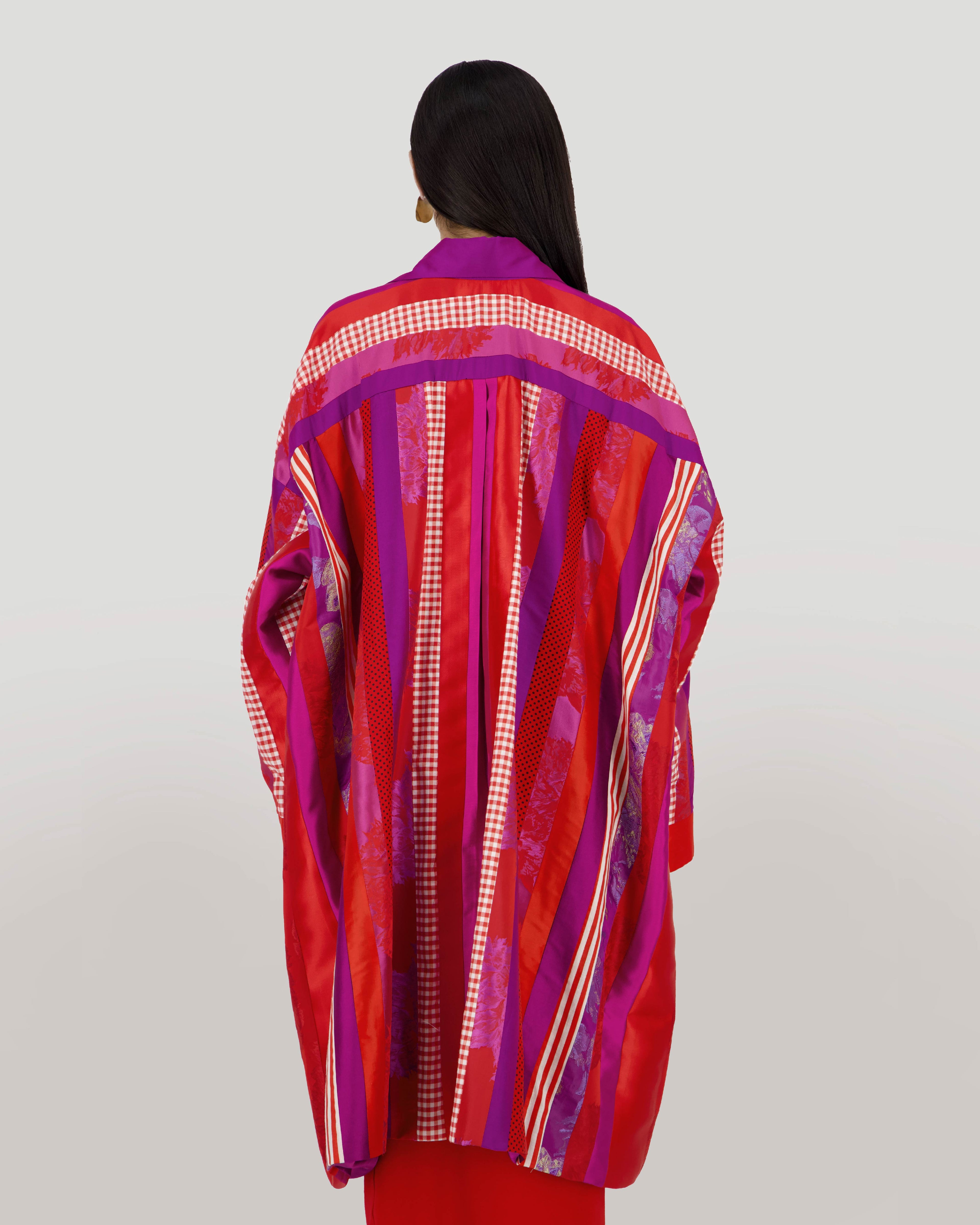Hanuma Red Kimono