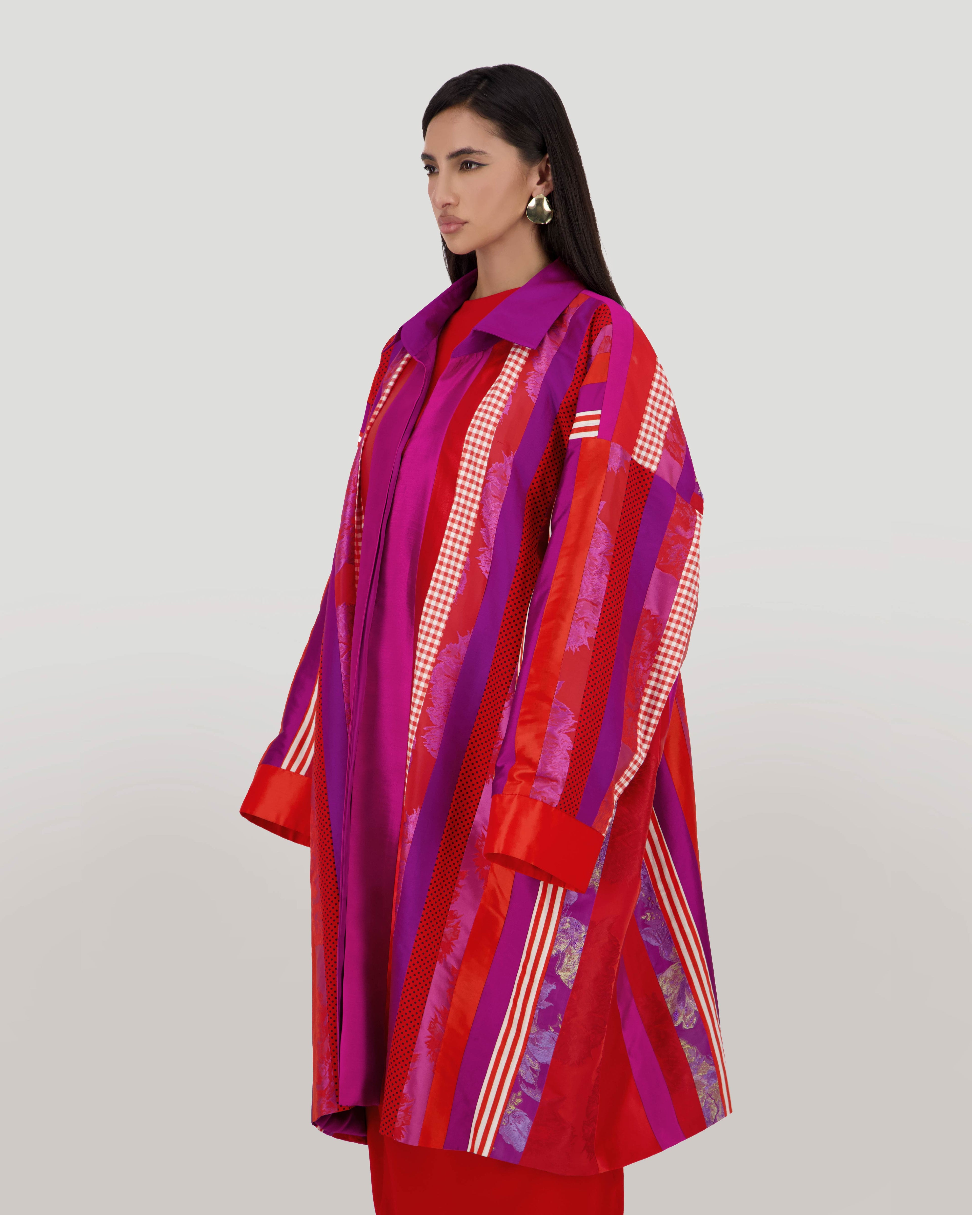 Hanuma Red Kimono