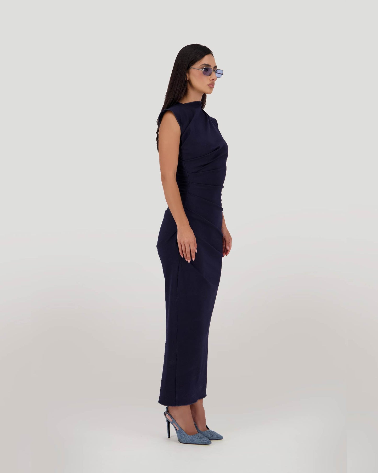 Hanuma Navy Dress