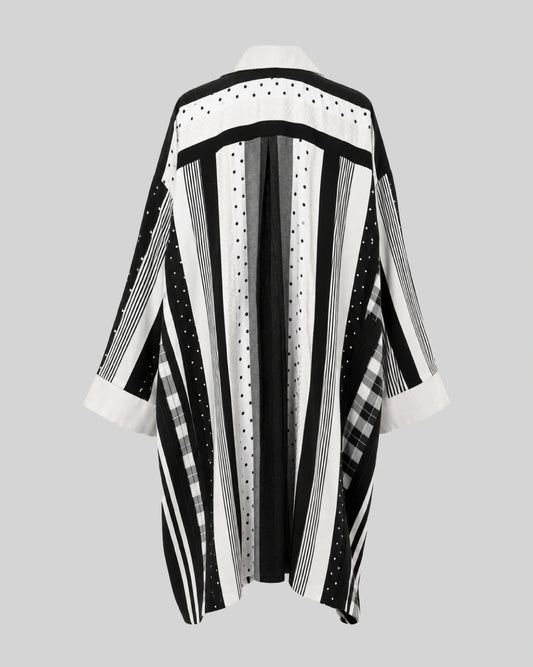 The Hanuma B/W Kimono
