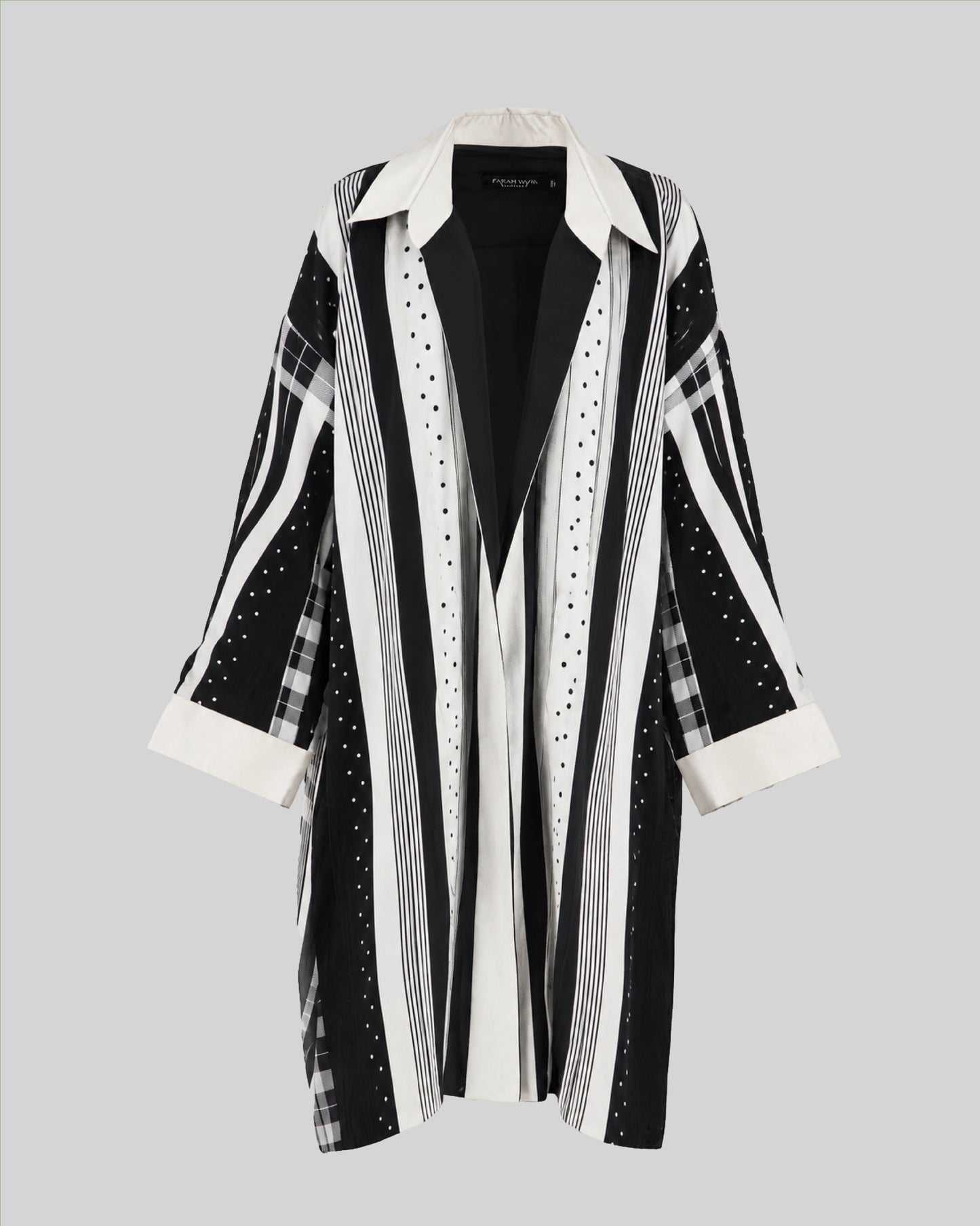 The Hanuma B/W Kimono