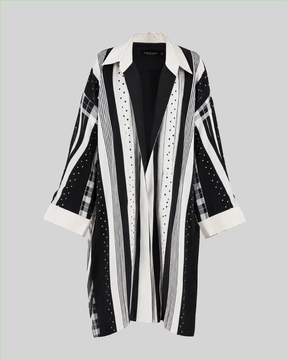 The Hanuma B/W Kimono
