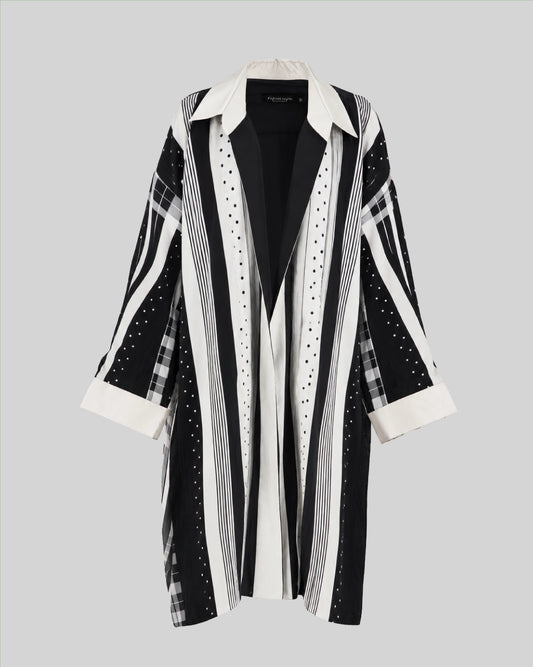 The Hanuma B/W Kimono
