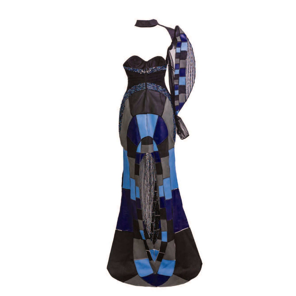 BLUE MORPHO Gown