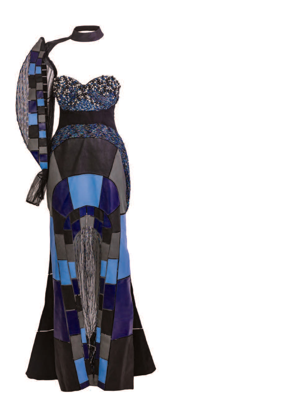 BLUE MORPHO Gown