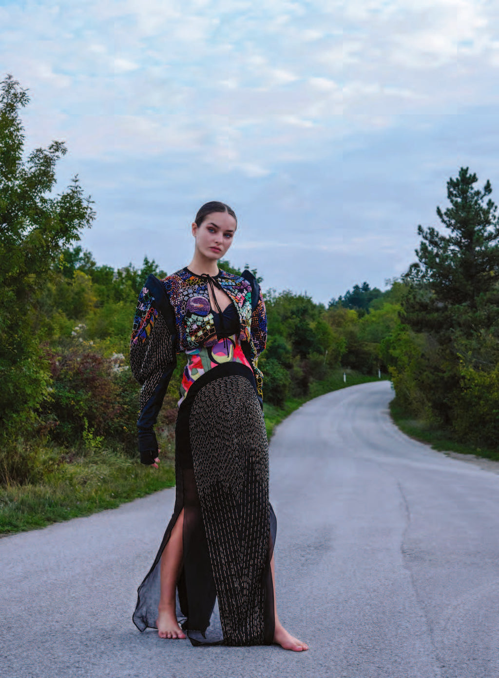 PEACOCK Gown