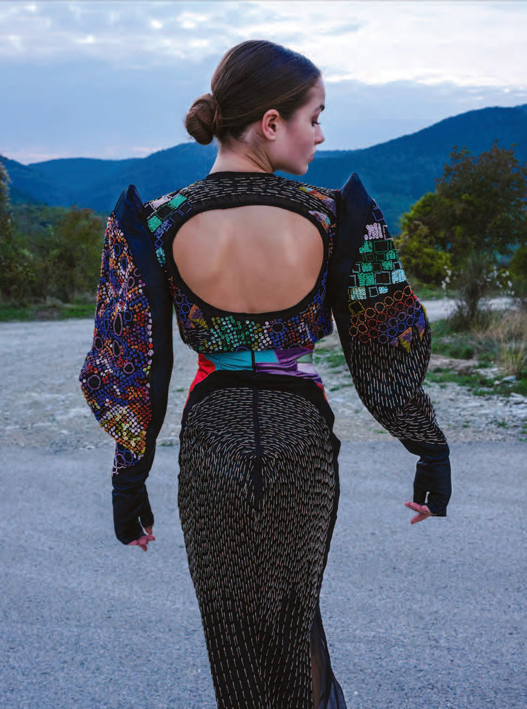 PEACOCK Gown