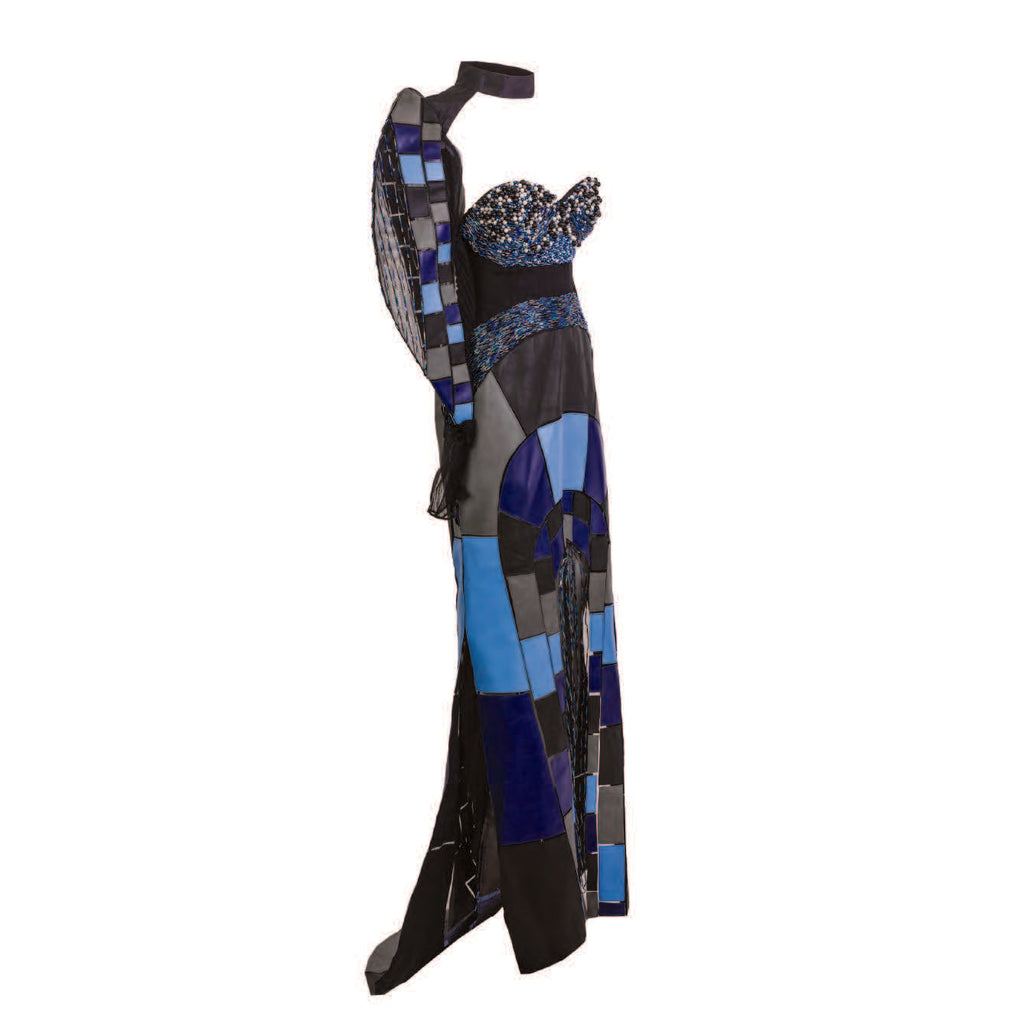 BLUE MORPHO Gown